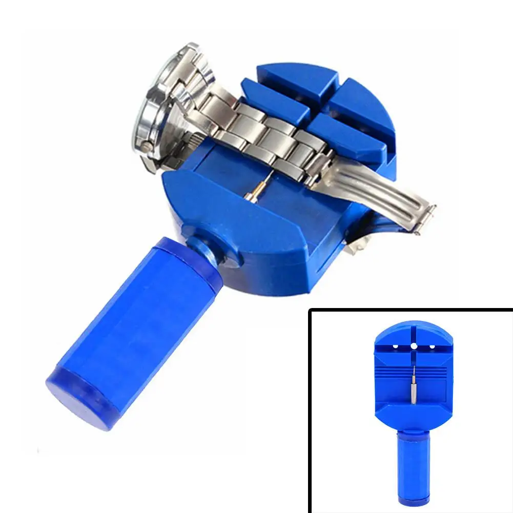 

Portable Steel Watch Band Spring Bars Strap Link Strap Pin Remover Adjuster Opener Repair Tool Set for Metal Bracelet Strap