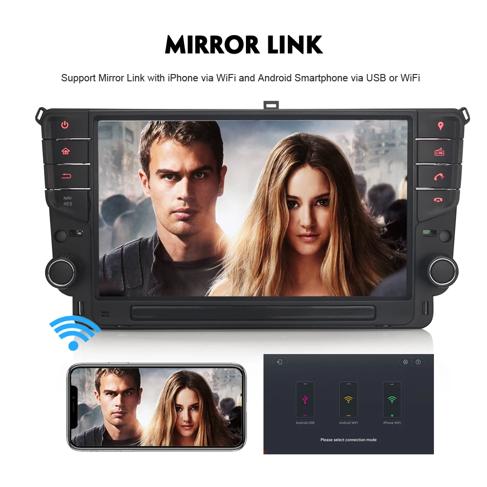 9 &quotAndroid 0 автомобильный стерео Sat Nav DAB + gps для GOLF VII/7 2013 года wifi Bluetooth SWC 4G OBD RDS