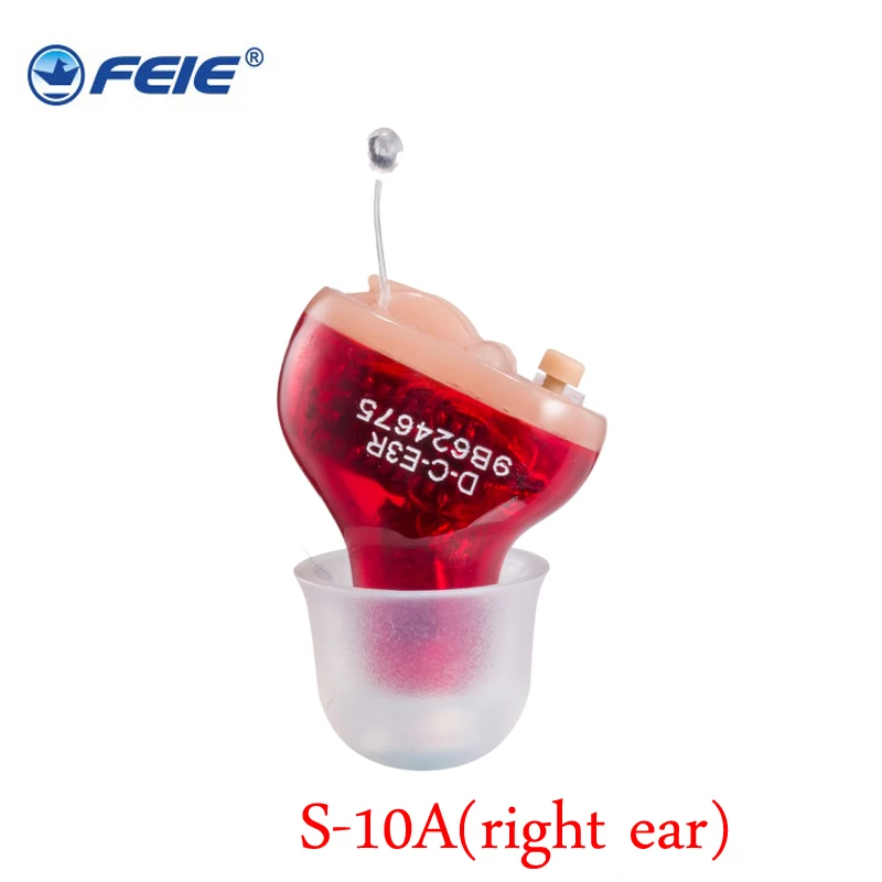 Микро ушной цифровой слуховой аппарат ITC Шум сокращения для пожилых людей