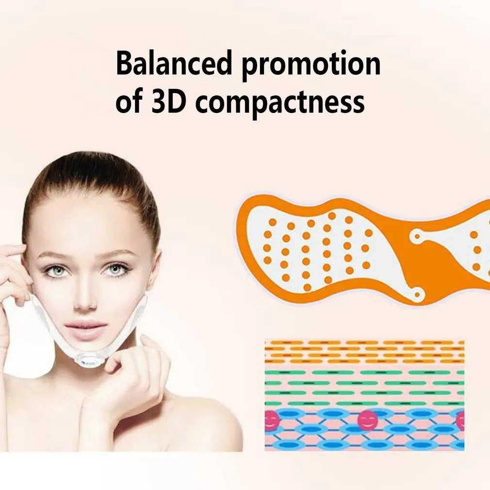 

Micro Current Face Lifting Instrument Electric Facial V Face Instrument With Lifting And Firming Function Beauty Equipment