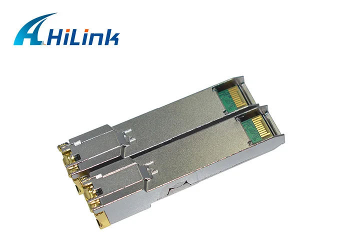 1-15 шт. бесплатная доставка 10/1001000BASE-T медный SFP трансивер разъем RJ45 фонарь |