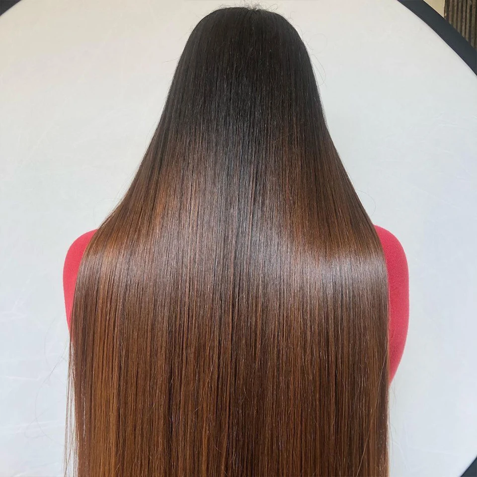 

13x6 Long Straight Colored Wig 150% Lace Front Human Hair Wigs for Women Remy Brazilian Invisible