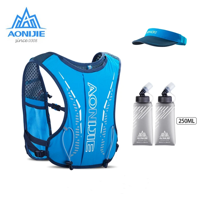 AONIJIE Outdoor Kids Backpacks Trail Running Vest Outdoor Hydration Bags Hiking Pack For Girls Boys Children 6 To 12 Years Old