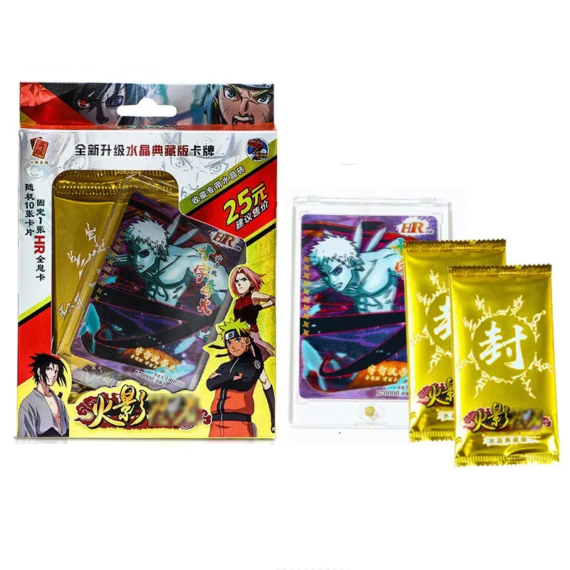 

Narutoes Uzumaki Uchiha Sasuke Haruno Sakura Hatake Kakashi Cards Letters Games Children Collection Kid's Gift Playing Card Toy