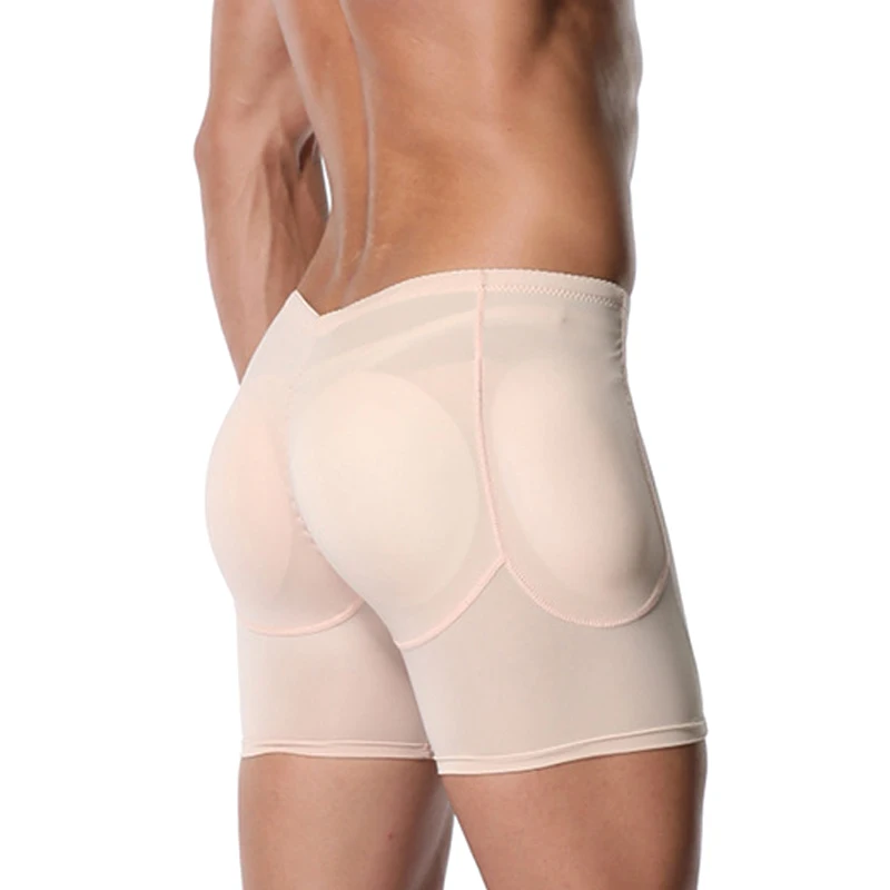 

Mens Padded Underwear Shapewear Butt Lifter Briefs Panties Hip Enhancer Body Sculpting ALS88