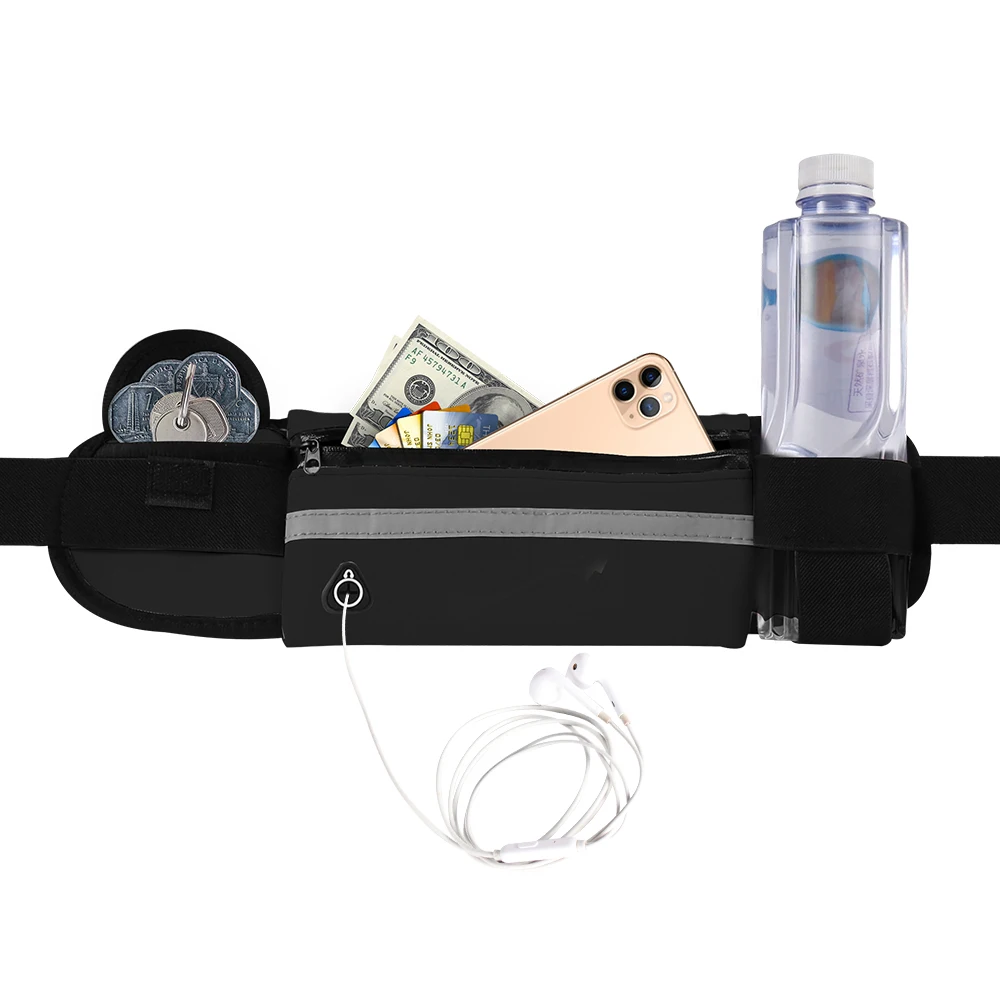 buylor sports waist pack women men running belt waist bag waterproof fanny pack wallet men pouch belt portable phone holder gym free global shipping