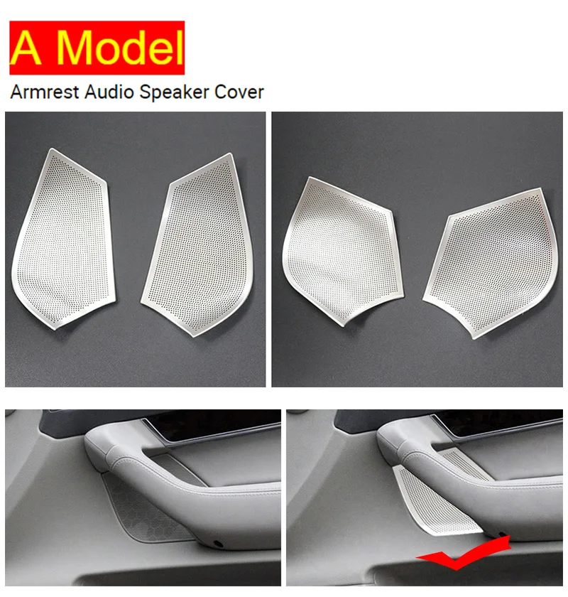 

Накладка на дверной подлокотник для Audi A6 C6