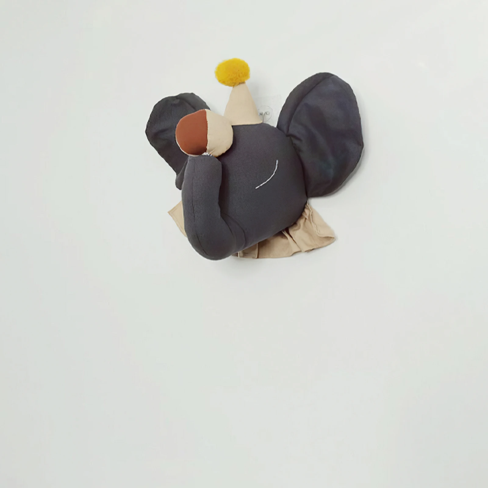 

Игрушка в виде головы слона, детские настенные украшения в скандинавском стиле с головой слона, украшение для дома, украшение для дома, детс...