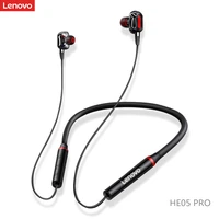 lenovo he05 pro bluetooth 5 0 headphones tws wireless earphones music hifi bass stereo sports earbud waterproof headset with mic