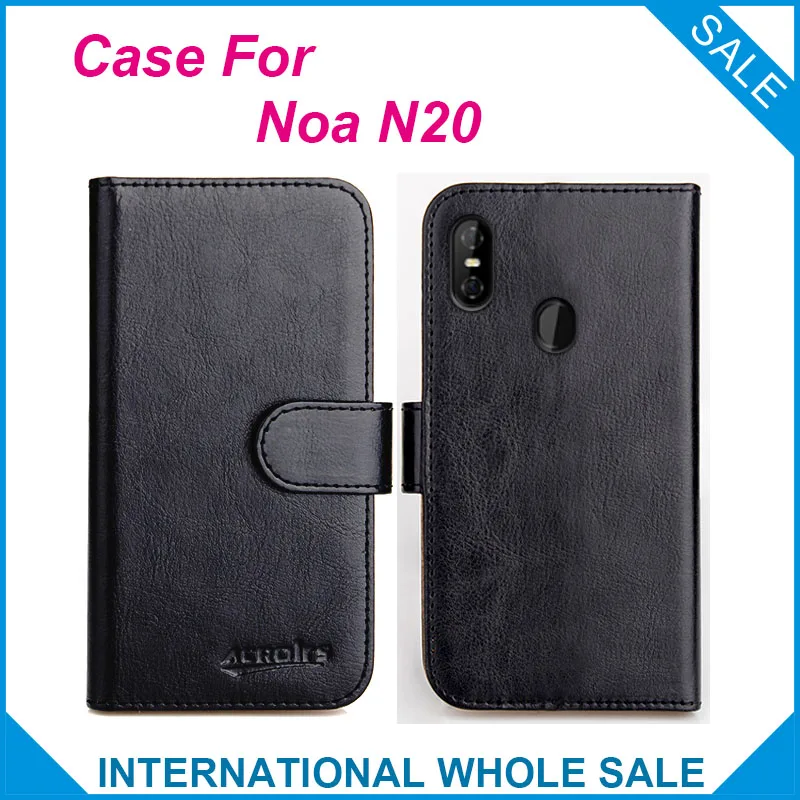 

Original! Noa N20 Case 6 Colors High Quality Flip Leather Wallet Case For Noa N20 Cover Slots Phone Bag