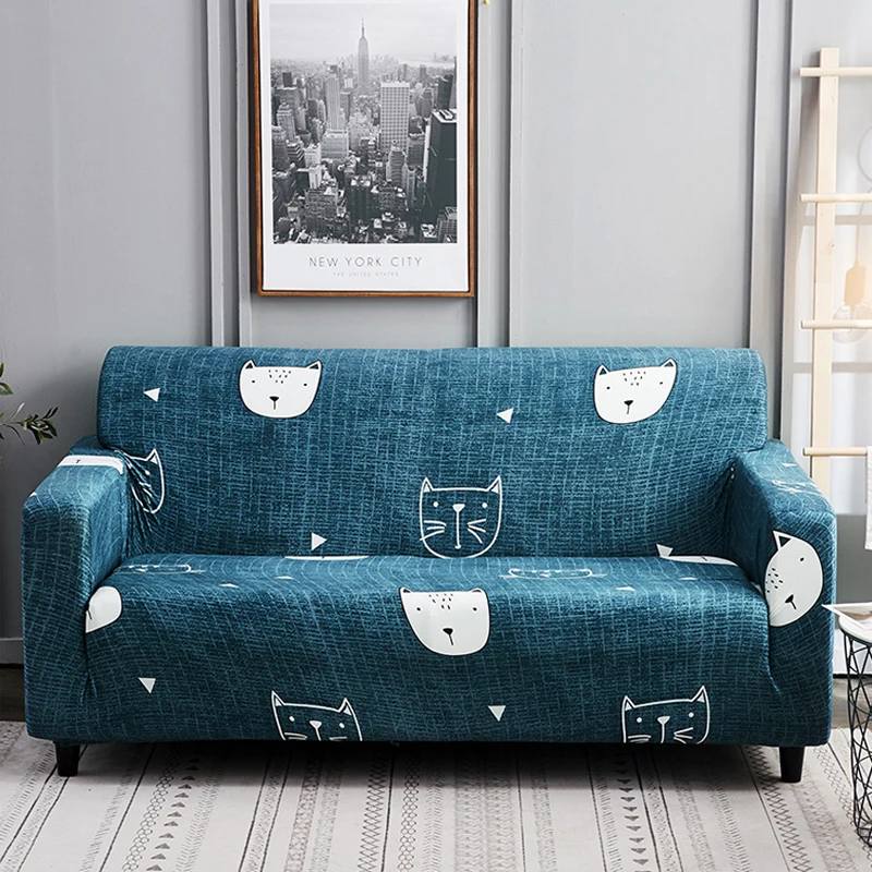 

Geometry Sofa Cover Elastic Sofa Cover for Living Room Modern Sectional Corner Sofa Slipcover Armchair Couch Cover 1/2/3/4-seat