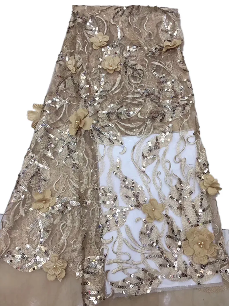 9 цветов цветок с бисером блестки blingbling французская кружевная ткань DIY женское