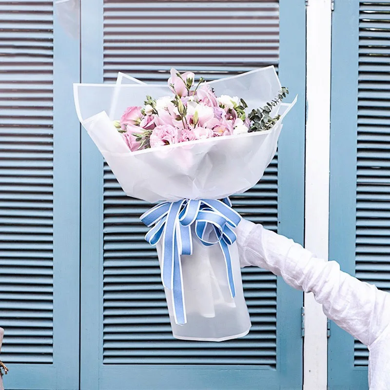 60cm/ Roll Candy Color Flower Wrapping Paper Rose Wedding Christmas Decoration Bouquet Packaging Material-35 | Дом и сад