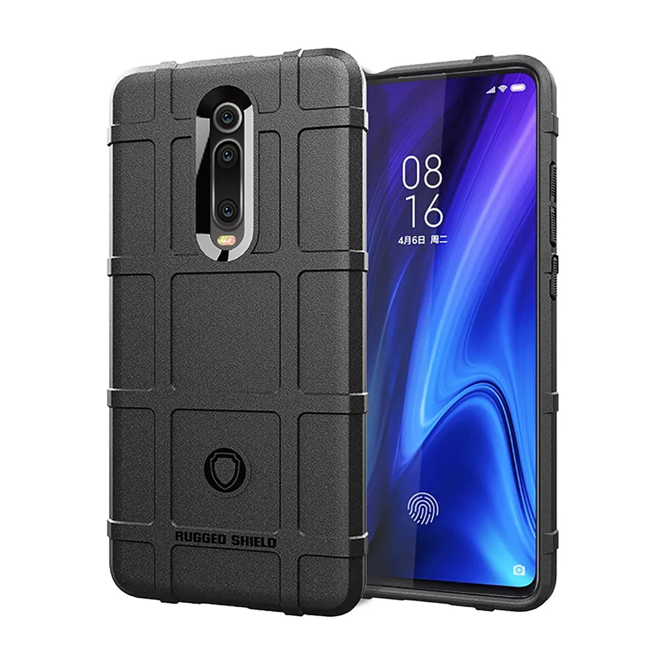 Силиконовый чехол для Xiaomi Redmi K30 5G K20 Pro Go Y3 военный сверхмощный телефона Премиум |