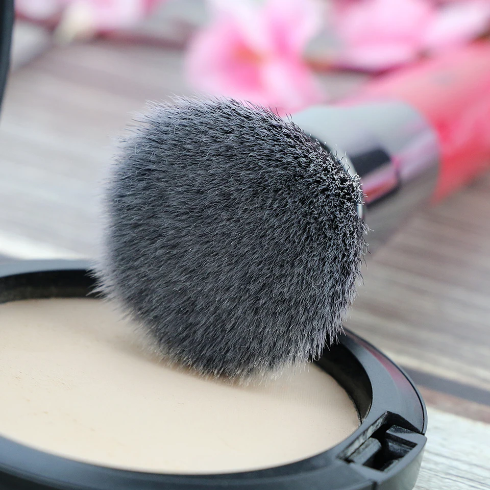 BEILI Red 1 pieces Makeup Brush Synthetic Hair Nano Wool Fiber Foundation Blush Concealer Professional Vegan Make up Tool | Красота и