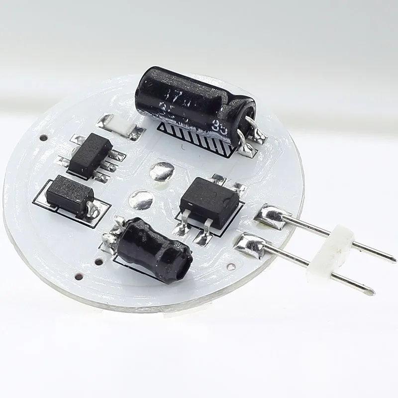 12 светодиодных ламп G4 с широким напряжением переменный ток/DC10 30V 5060 SMD лампы для