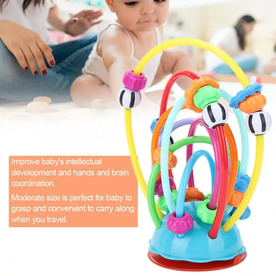 Цветное вращающееся детское кресло погремушка для коляски Портативная Игрушка