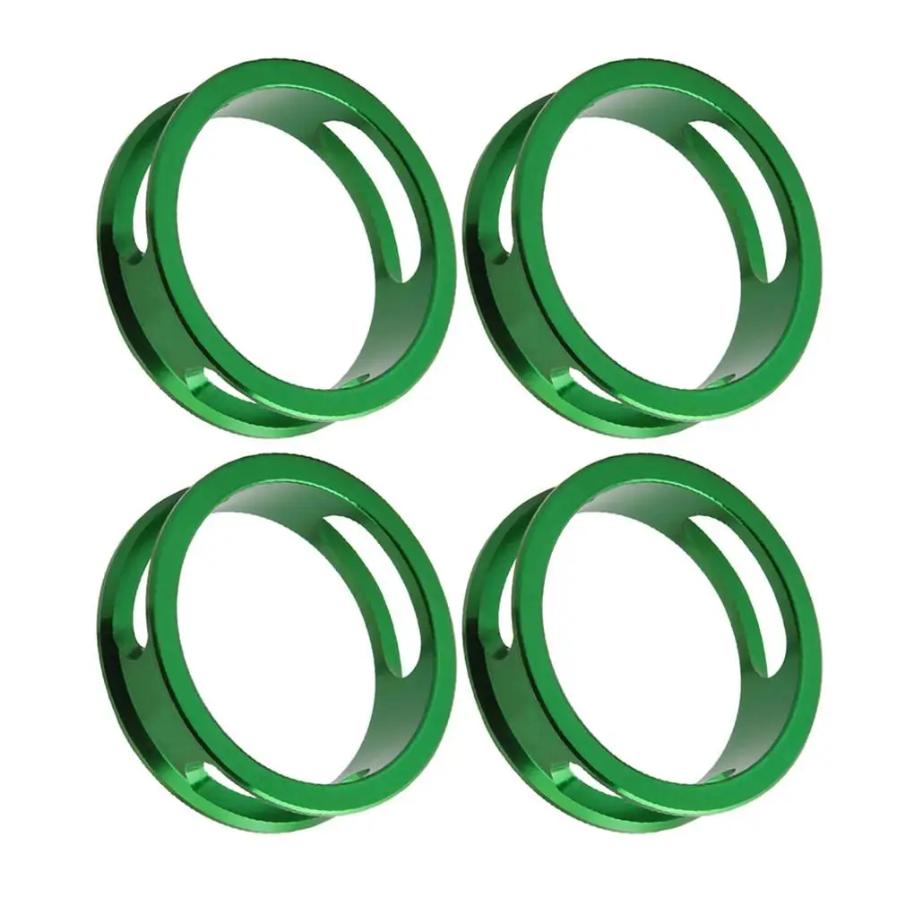 

4pcs Bicycle Headset Spacer 28.6mm Stem Front Fork Washer Cycling Accessories