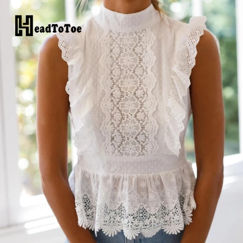 Женская футболка без рукавов с открытой спиной однотонная белая