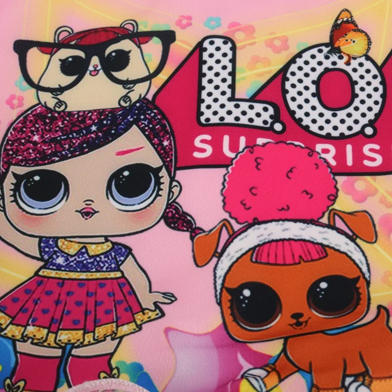 Коллекция 2019 года новое Забавное платье с героями мультфильмов Милая сетчатая