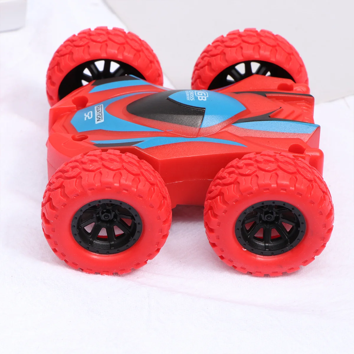 

3 шт. двухсторонняя инерционная детская модель автомобиля для торможения детей (красная)