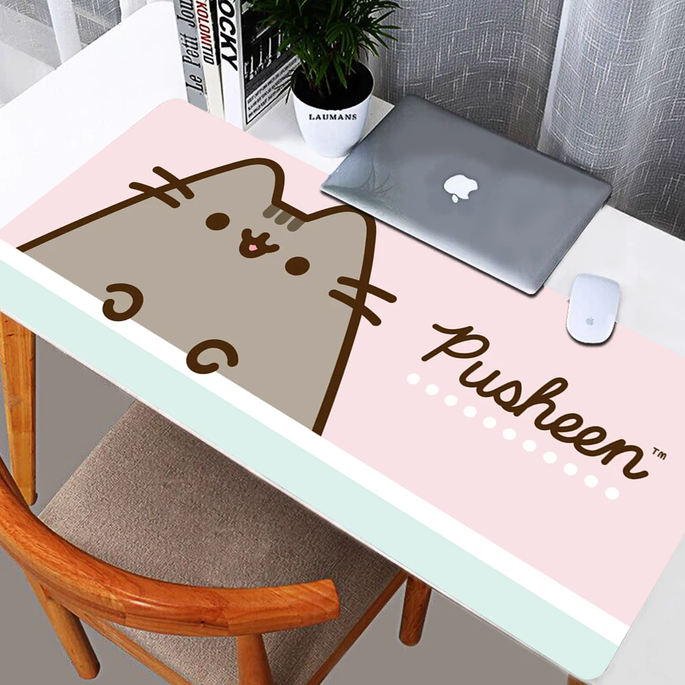 

Mouse Pad Mat Computer Mousepad 90x40cm Natural Rubber XXL Mouse Pad Gamer Desk Mat 90x30CM Gamer Keyboard Mouse Funny Cute Cats