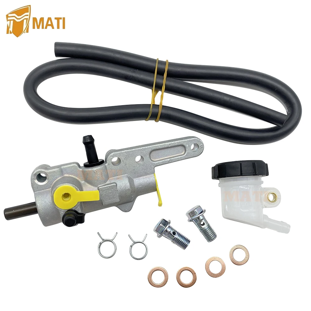 Mati Rear Foot Brake Master Cylinder Assembly for Arctic Cat 700 Automatic Transmission Diesel EFI 4X4 Replacement 1502-153