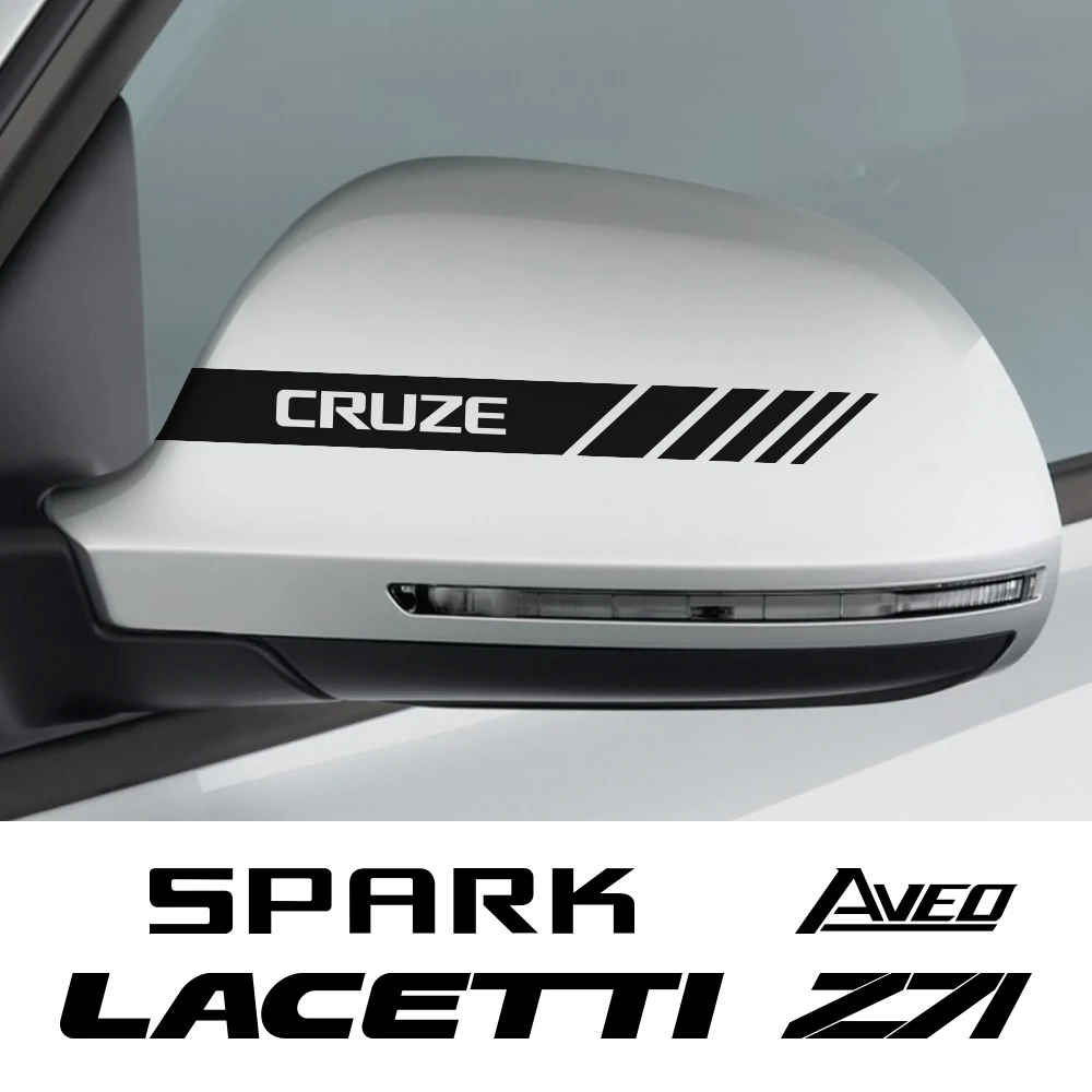 Автомобильная наклейка на зеркало заднего вида для Chevrolet Aveo Camaro Captiva Cruze Equinox Impala