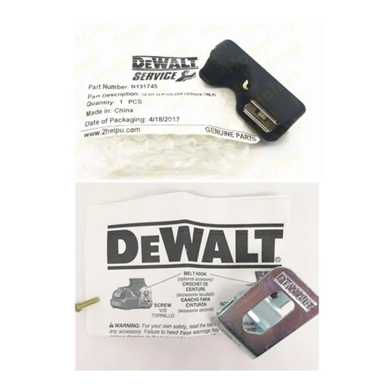 Dewalt accessories Bit Holder Hook Clip N131745 for 20V DCD980 DCD985 DCD985L2 CD771 DCD785C2 DCD780C2 DCD780B | Инструменты