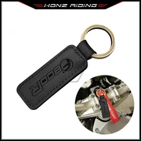 for bmw f800r f800 r crazy horse skin motorcycle cowhide keychain key ring