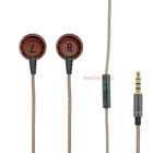 Hi-Fi наушники для аудиофилов наушники-вкладыши с плоской головкой, сделай сам, Hi-Fi наушники с бериллиевой диафрагмой, проводные басовые наушники для диджея