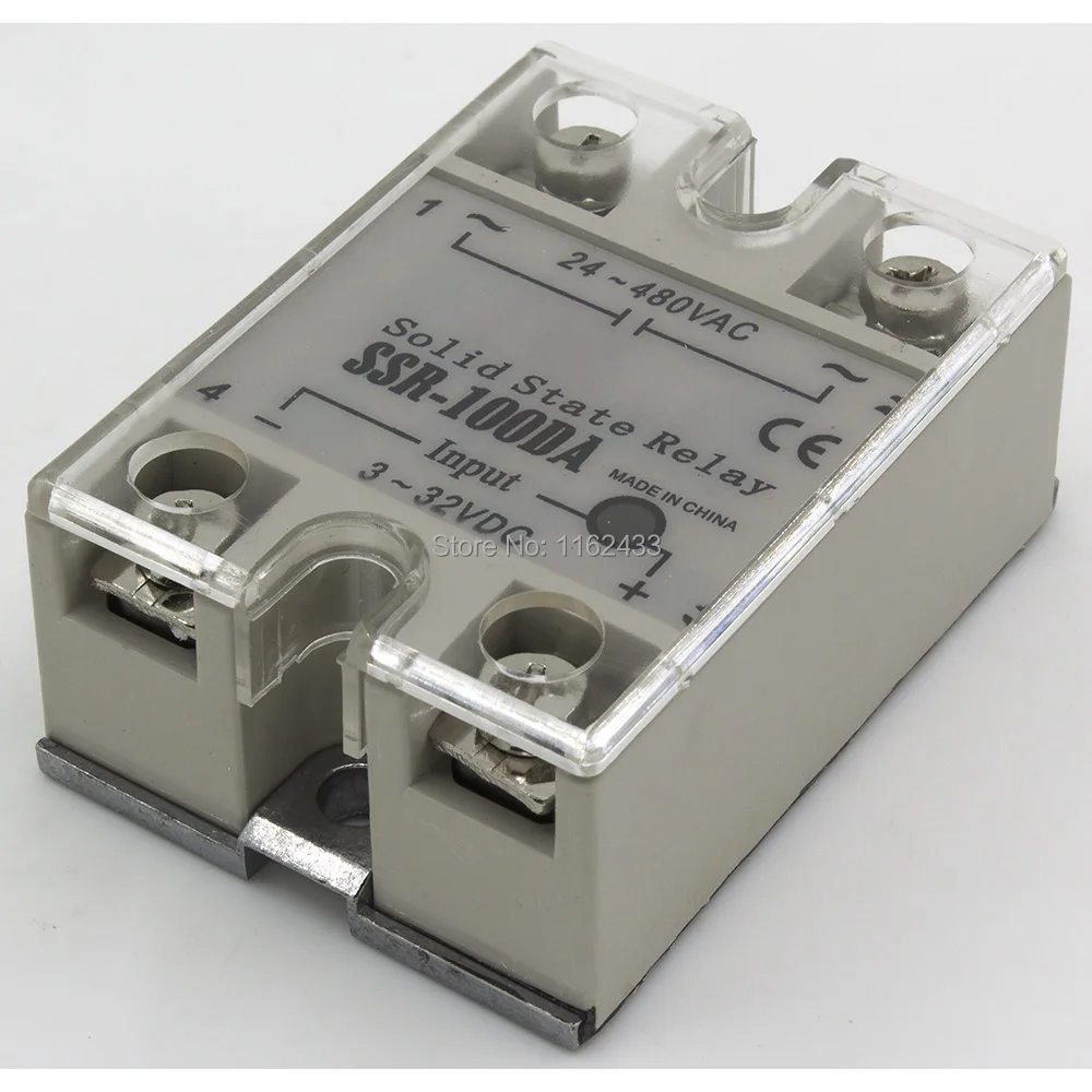 SSR 100DA однофазное реле постоянного тока в переменный ток 480 а твердотельное SSR|relay