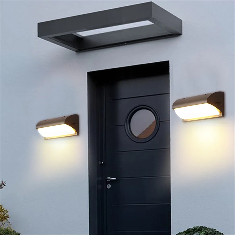 

18/30W Radar Motion Sensor Waterproof LED Wall Lamp Villa Front Door Porch Light Outdoor Garden Balcony Wall Light