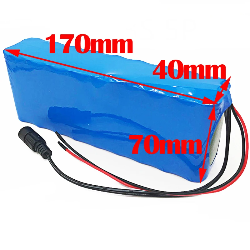 12V 12000mAh литий-ионная аккумуляторная батарея bms DC 11 1 V 12 6 18650 охотничья ксеноновая
