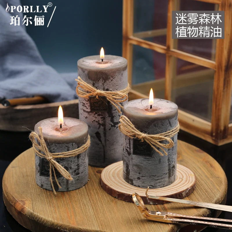 Роскошная Бездымная свеча романтическая соевая ароматерапия креативная ручной