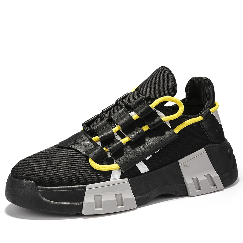 Кроссовки мужские уличные высокие кроссовки модные удобные сетчатые дышащая