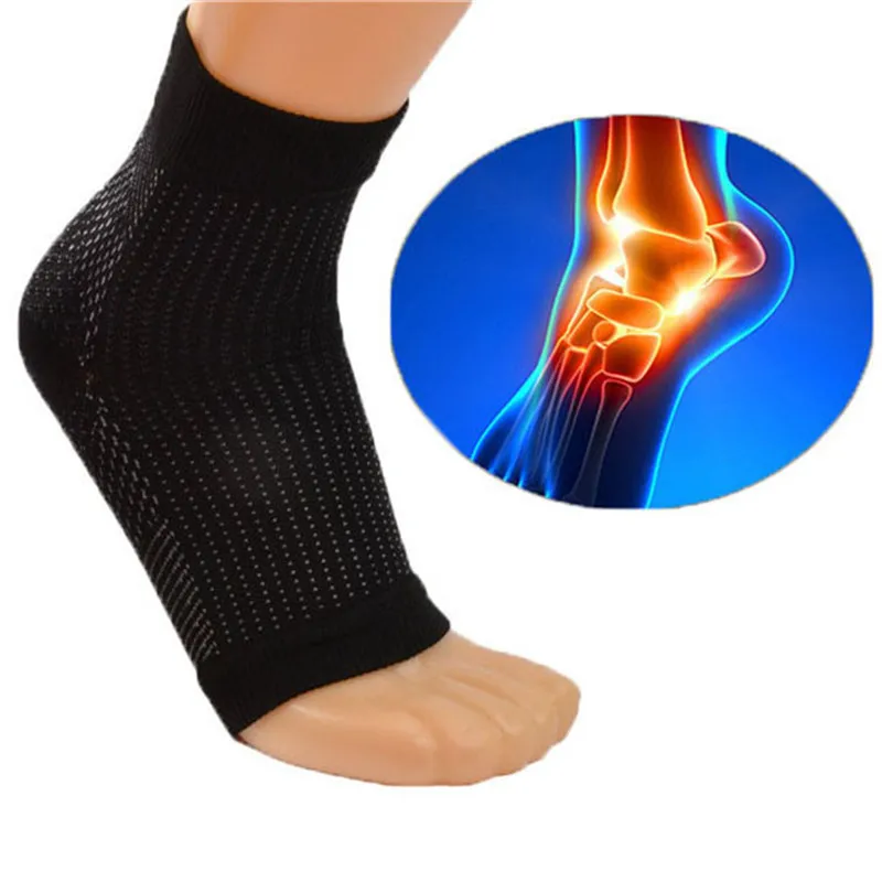 1 пара унисекс нейлон эластичные поддерживающие лодыжки для мужчин