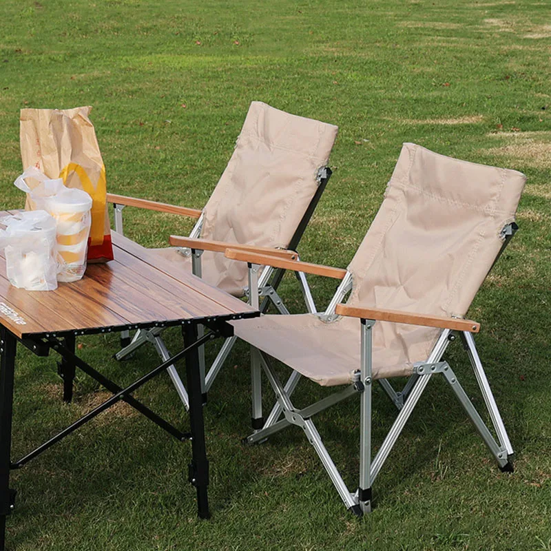 저렴한 야외 가구 비치 의자 휴대용 초경량 캠핑 의자 낚시 피크닉 의자 알루미늄 합금 레저 접는 의자