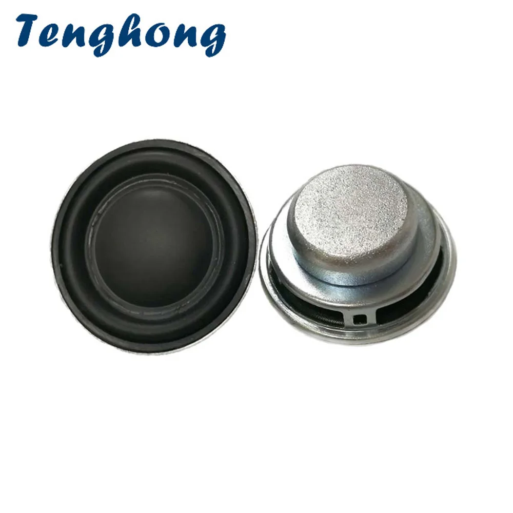 Enlarge Tenghong 2pcs 4Ohm 3W 36MM Full Range Speaker Driver 16 Core AI Mini Bluetooth Portable Audio Loudspeaker For Home Theater DIY