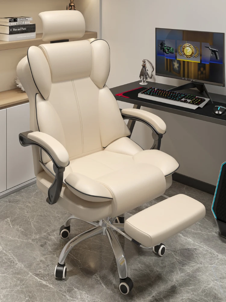 Фото - Домашнее компьютерное кресло, эргономичное игровое кресло, удобное офисное кресло для босса, для учебы, вращающееся кресло для одной прямой... эргономичный компьютерный стул офисное кресло кресло босса игровое кресло