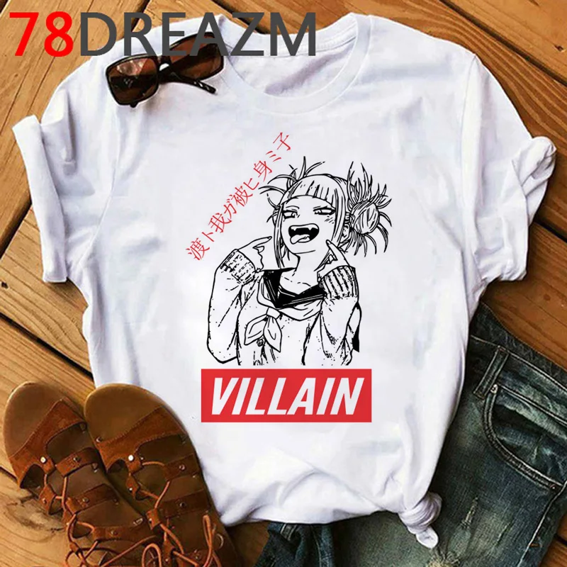 Футболка Senpai Ahegao женская с графическим принтом Hentai химико Тога Waifu рубашка в