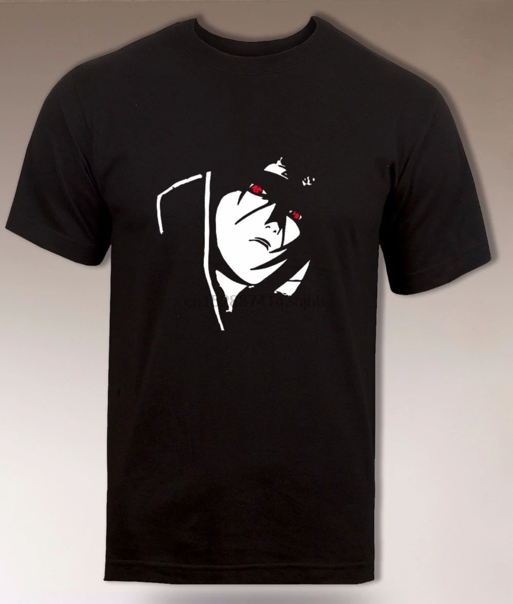 Itachi Uchiha футболка Саске Мадара Шаринган Акацуки TeeNaruto Аниме Манга Тота 2019 модная