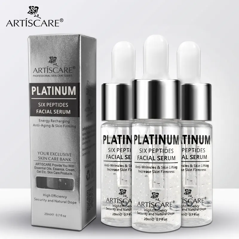 ARTISCARE Платиновое кольцо из сыворотка с пептидами 20 мл 3 шт. гиалуроновой кислотой