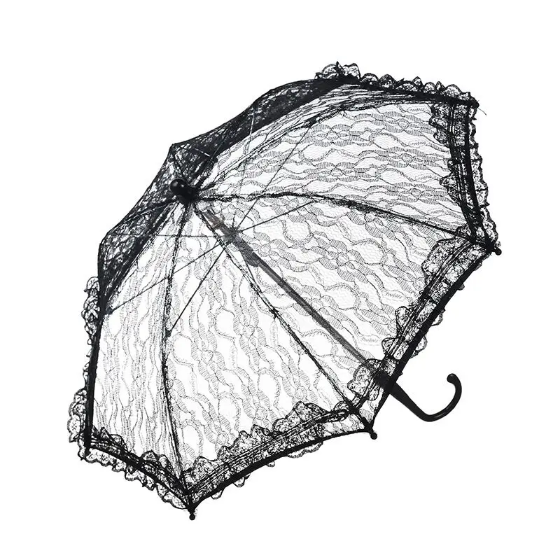 

Craft lace white lace umbrella .stage performance decorative umbrella . prop umbrella