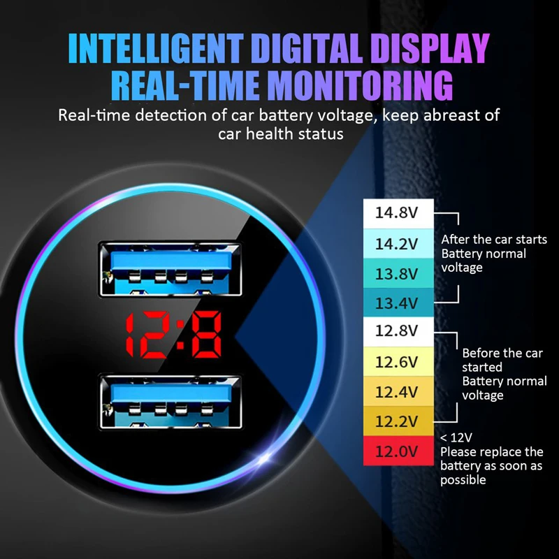 Автомобильное зарядное устройство с разъемом USB Type-C для Samsung A20E A40 A50 A70 A51 A71 Huawei P30