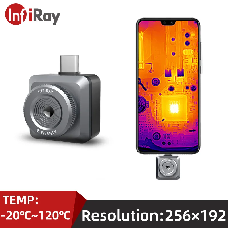 InfiRay T2L Термальность Imager Камера инфракрасный термометр для измерения температуры