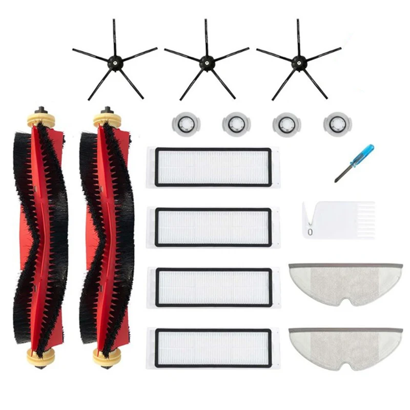 

Vacuum Cleaner Detachable Roller Brush Filter Kit For Xiaomi Roborock S6 S5 Max S60 S65 Vacuum Cleaner Sweep Clean Accessories