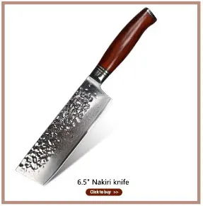 YARENH 7 inch Santoku нож шеф-повара японский VG10 филе нож Дамаск Сталь овощей Ножи лучшие sharp Professnal Кухня Ножи