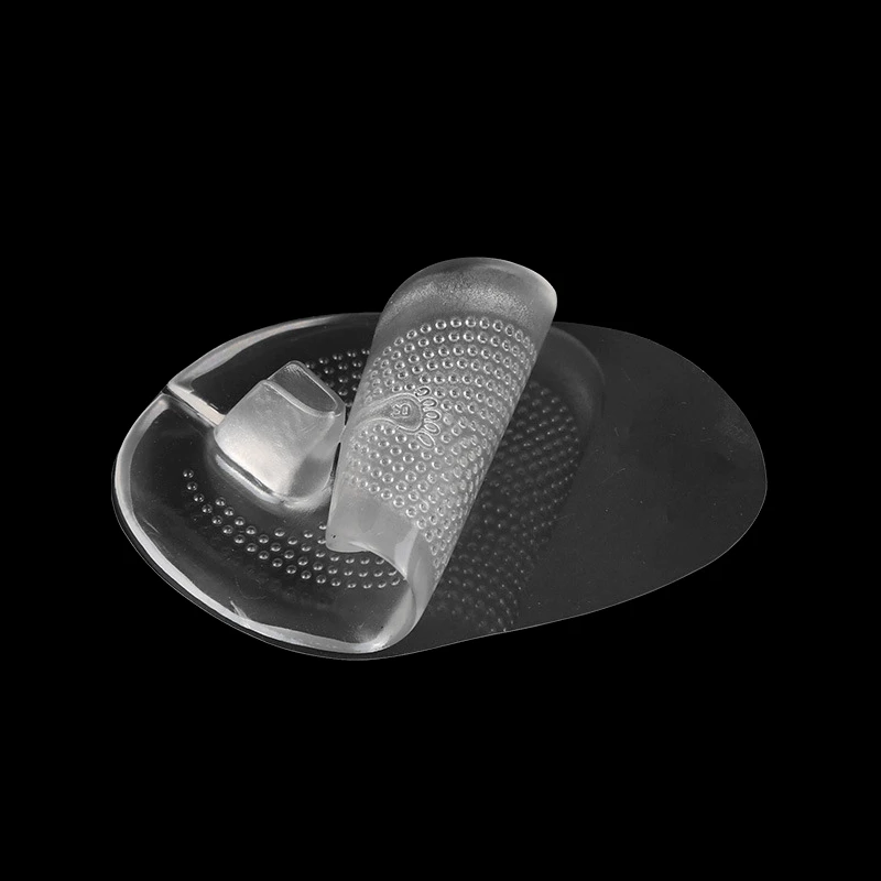 

1Pair Adhesive Flip Flops Invisible Forefoot Pads Anti-Slip Massage Front Half Cushion Sandals Insoles Foot Care Gel Stickers