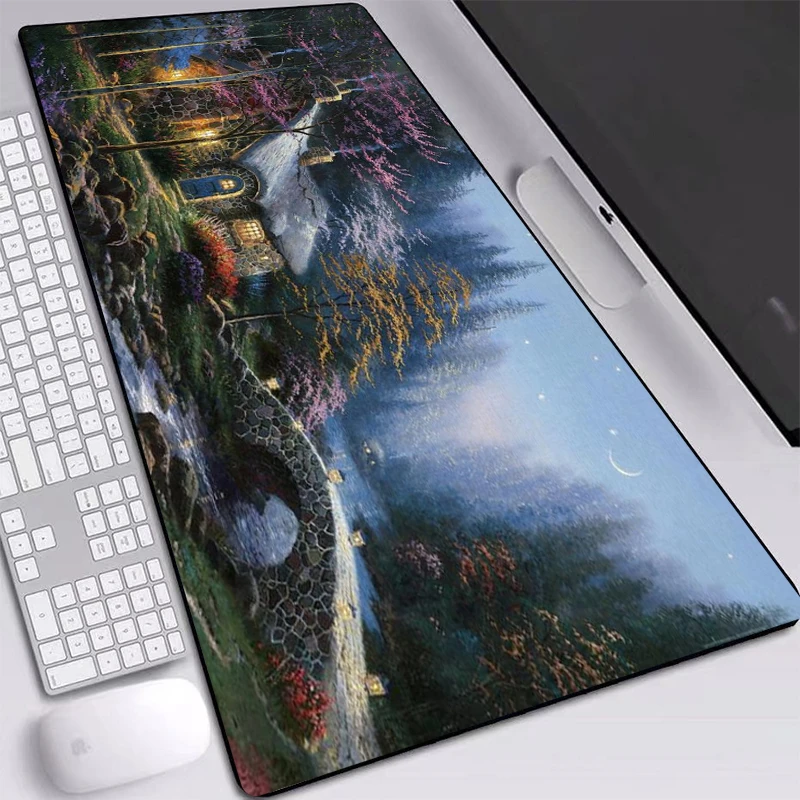 

2021 Beautiful Mouse Pad Gamer Desk Mat Big M/L/XL/XXL with High-end Rubber Large Square Mouse Pad PC Computer Mat for Desk Mat